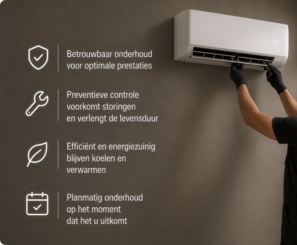 Onderhoudsdiensten Onderhoudsdiensten in uitvoering door PrismaDetail